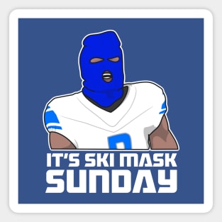 Sunday mask Magnet